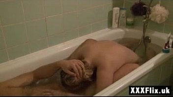 soapy bath boob