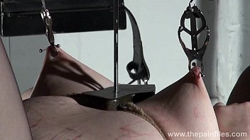 lesbian slave tit torture