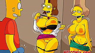 the simpsons bart and edna glory hole