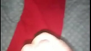 me jerking my hot large cock and blowing load of cum
