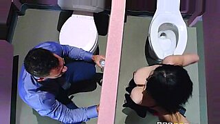 bathroom lesbian forced