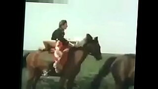 ilona staller cicciolina oral mit einem pferd
