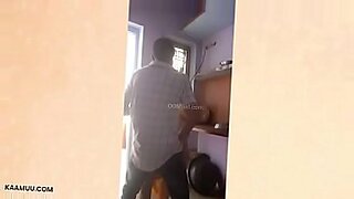 mom fuck stepson in kitchen while dad watching tv