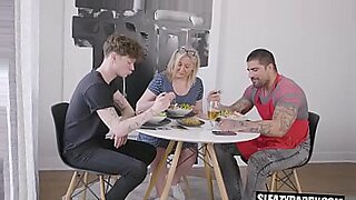 mom allow son to suck dad cock and mom watch