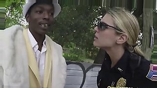 police man checking young girl fuck
