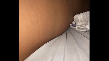 bbw gf with big tits playing with my dick
