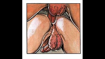 slicing porn of juicy sex in semen