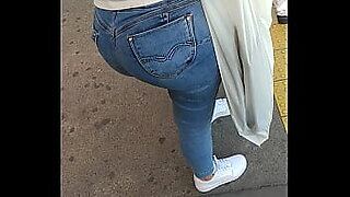 butt plug through jeans
