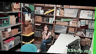 college blonde blowing big cock dressing room