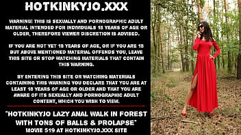 red skirt girl fuck in forest