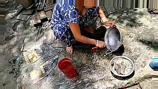 sun fucking mom cooking at kitchen