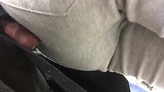 husband masturbates and cums while his wife gets fucked