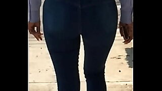 hot girl in tight jeans
