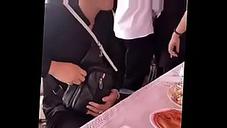hidden cam under table caught mom without panty in the kichtan