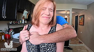 busty tracy bends over to take his cock deep inside her ass
